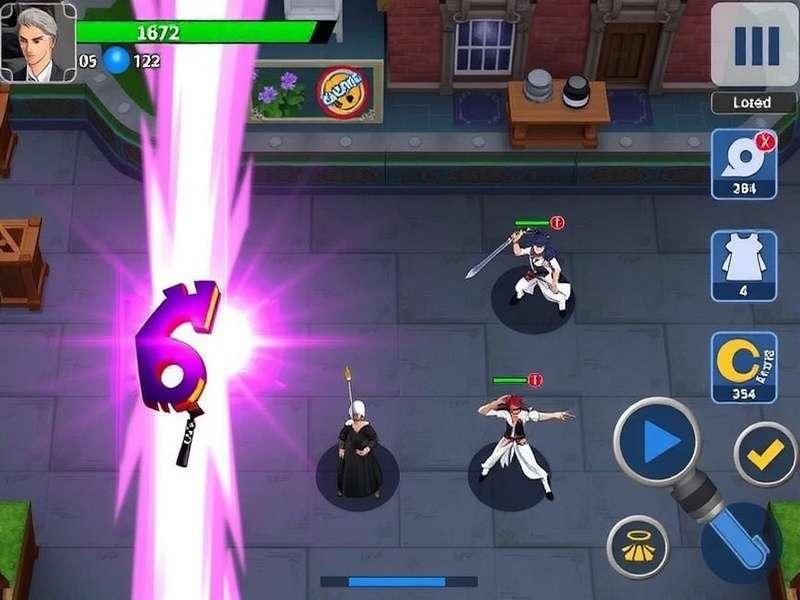 Bleach Glory 3D Clash Intense Combat Bleach Glory 3D Clash Gameplay Screenshot